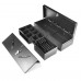 GAVETA PRETA VERTICAL COM TAMPA E COFRE PF-46