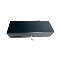 GAVETA PRETA VERTICAL COM TAMPA E COFRE PF-46