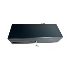GAVETA PRETA VERTICAL COM TAMPA E COFRE PF-46